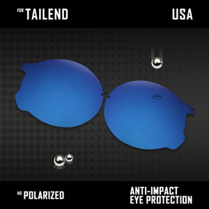 Anti Scratch Polarized Replacement Lenses for-Oakley Tailend OO4088 Options