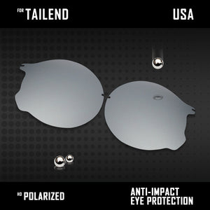 Anti Scratch Polarized Replacement Lenses for-Oakley Tailend OO4088 Options