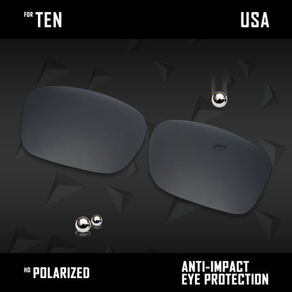 Anti Scratch Polarized Replacement Lenses for-Oakley Ten X OO9128 Options