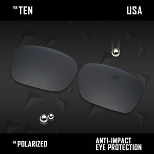 Anti Scratch Polarized Replacement Lenses for-Oakley Ten X OO9128 Options