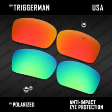 Load image into Gallery viewer, Anti Scratch Polarized Replacement Lenses for-Oakley Triggerman OO9266 Options