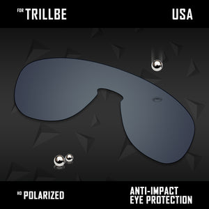 Anti Scratch Polarized Replacement Lenses for-Oakley Trillbe OO9318 Options
