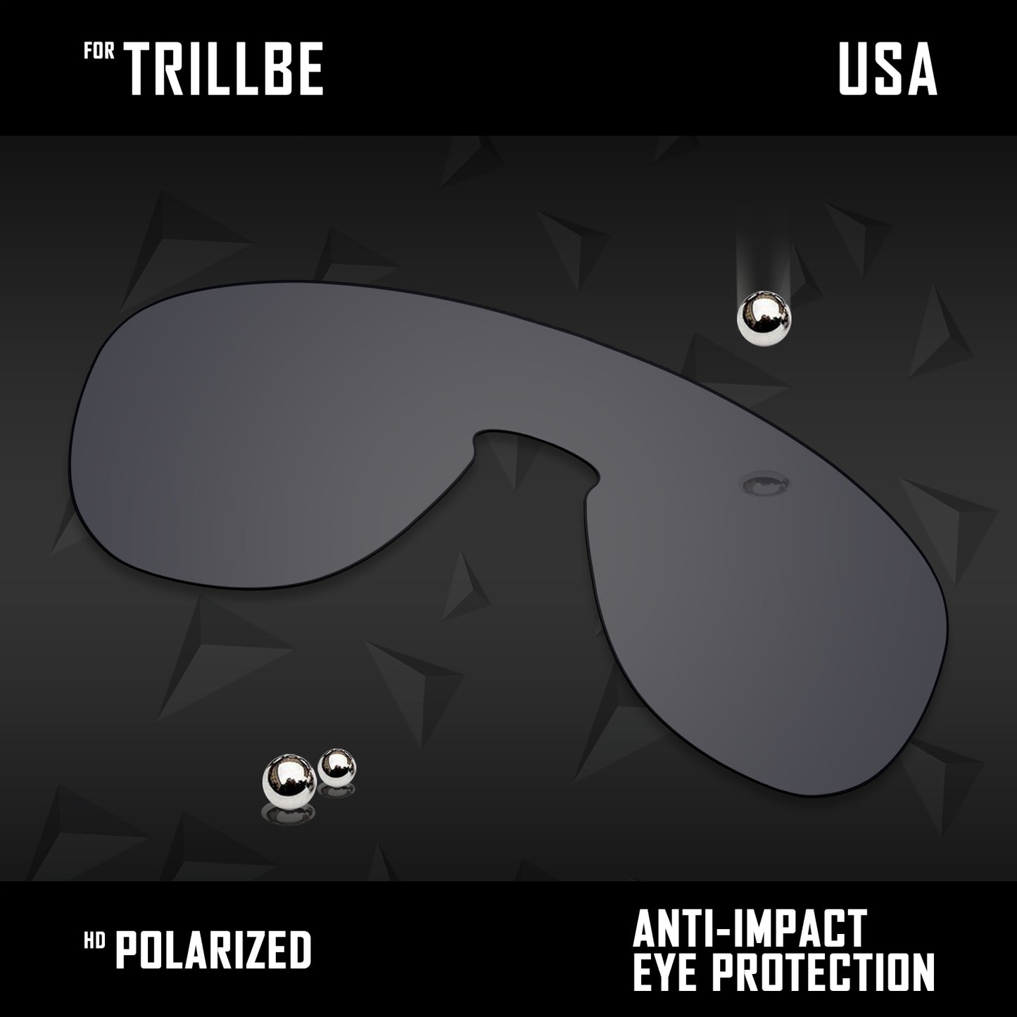 Anti Scratch Polarized Replacement Lenses for-Oakley Trillbe OO9318 Options