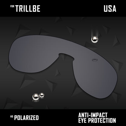 Anti Scratch Polarized Replacement Lenses for-Oakley Trillbe OO9318 Options