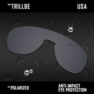 Anti Scratch Polarized Replacement Lenses for-Oakley Trillbe OO9318 Options