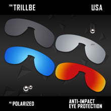 Load image into Gallery viewer, Anti Scratch Polarized Replacement Lenses for-Oakley Trillbe OO9318 Options