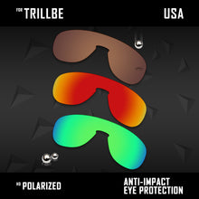 Load image into Gallery viewer, Anti Scratch Polarized Replacement Lenses for-Oakley Trillbe OO9318 Options