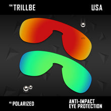 Load image into Gallery viewer, Anti Scratch Polarized Replacement Lenses for-Oakley Trillbe OO9318 Options