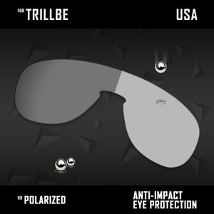 Anti Scratch Polarized Replacement Lenses for-Oakley Trillbe OO9318 Options