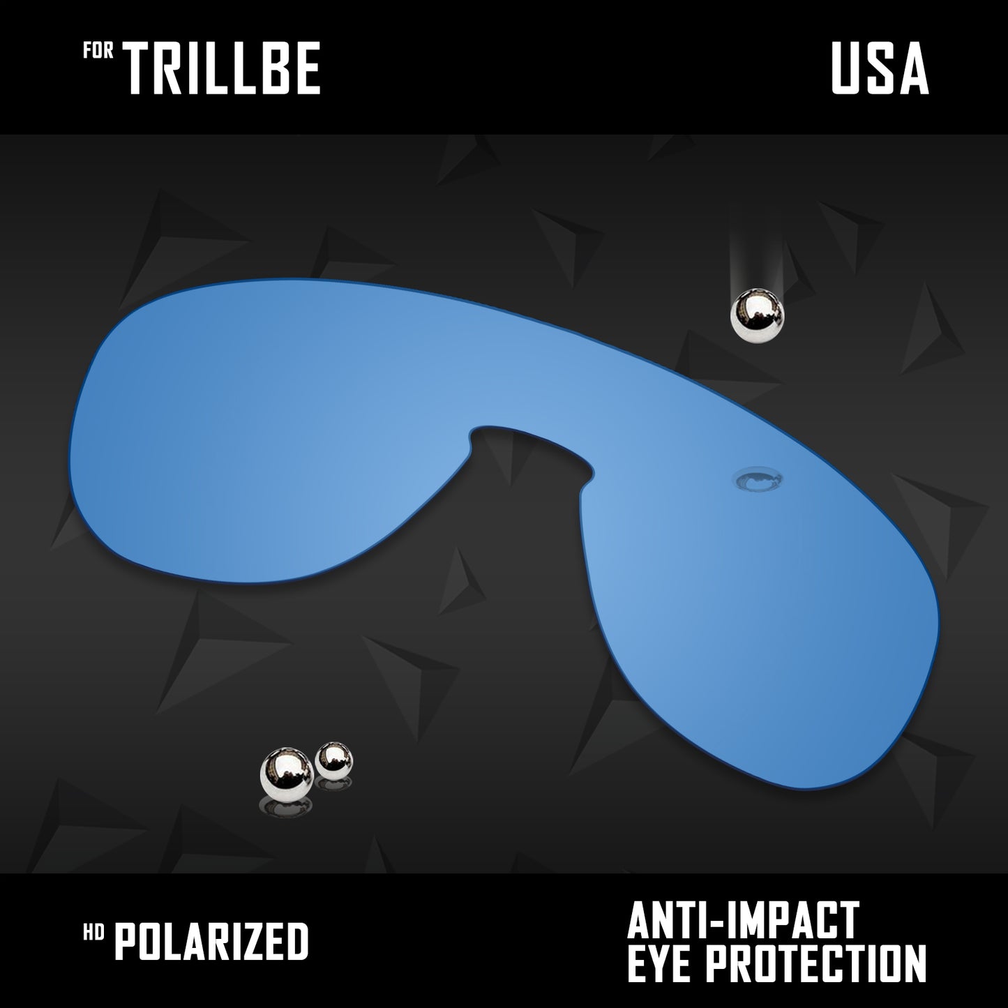 Anti Scratch Polarized Replacement Lenses for-Oakley Trillbe OO9318 Options