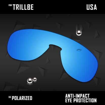Anti Scratch Polarized Replacement Lenses for-Oakley Trillbe OO9318 Options
