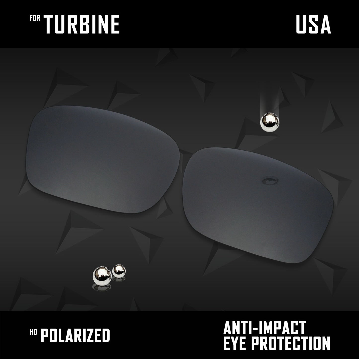 Anti Scratch Polarized Replacement Lenses for-Oakley Turbine OO9380 Options