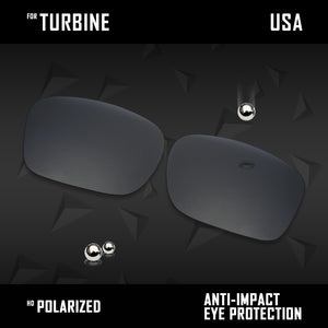 Anti Scratch Polarized Replacement Lenses for-Oakley Turbine OO9380 Options