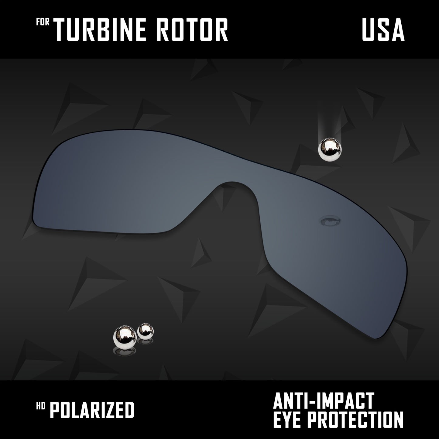 Anti Scratch Polarized Replacement Lenses for-Oakley Turbine Rotor OO9307 Opt