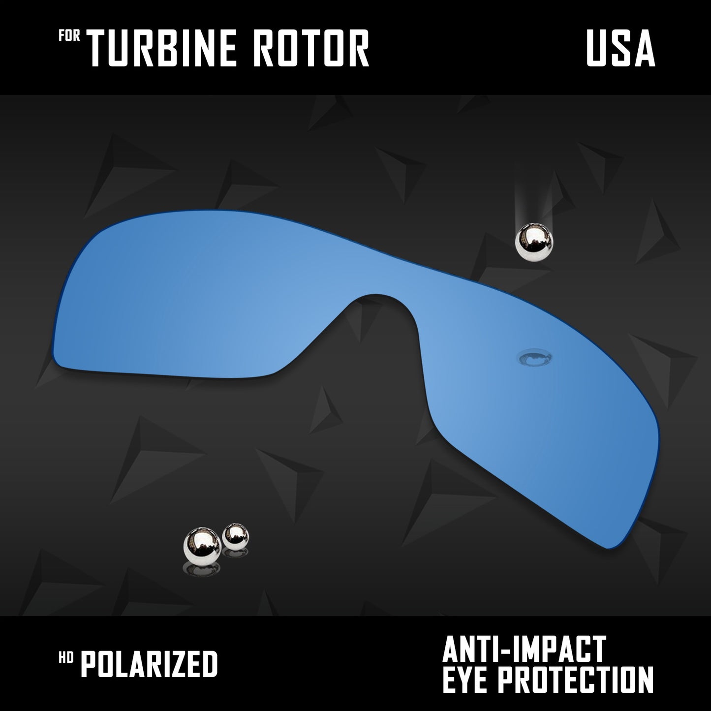 Anti Scratch Polarized Replacement Lenses for-Oakley Turbine Rotor OO9307 Opt