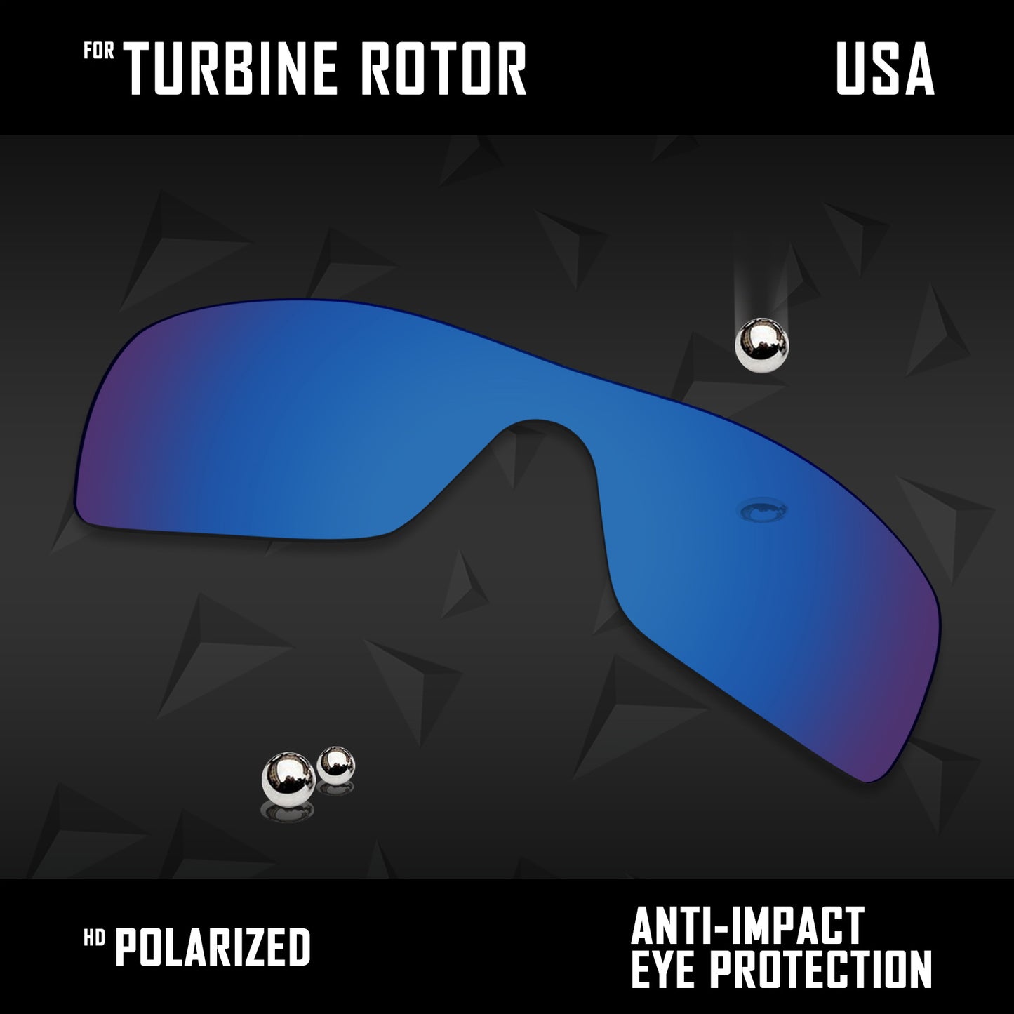 Anti Scratch Polarized Replacement Lenses for-Oakley Turbine Rotor OO9307 Opt