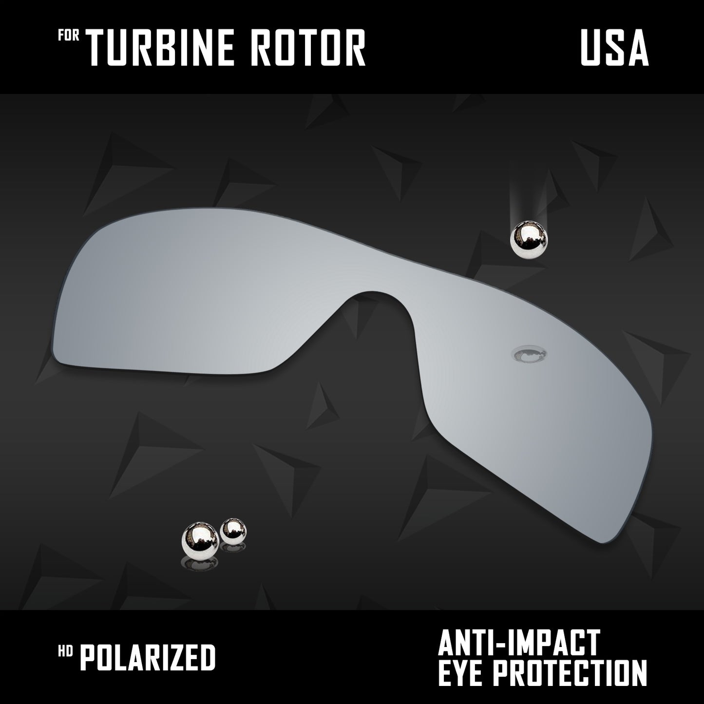 Anti Scratch Polarized Replacement Lenses for-Oakley Turbine Rotor OO9307 Opt