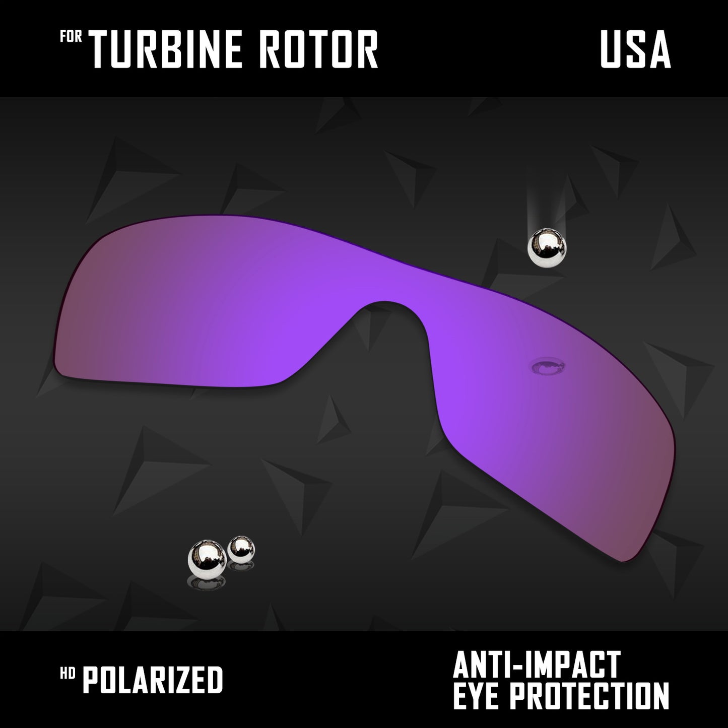 Anti Scratch Polarized Replacement Lenses for-Oakley Turbine Rotor OO9307 Opt