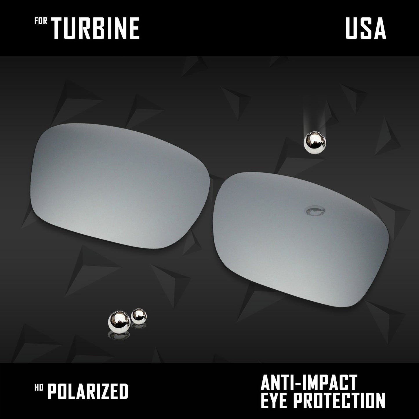 Anti Scratch Polarized Replacement Lenses for-Oakley Turbine OO9380 Options
