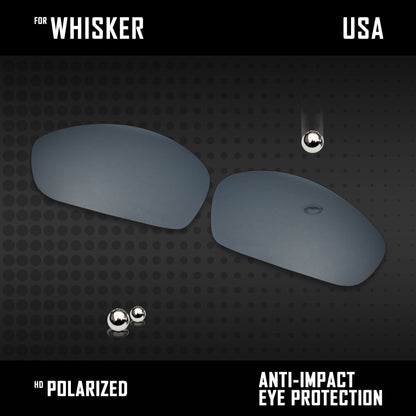 Anti Scratch Polarized Replacement Lenses for-Oakley Whisker Options
