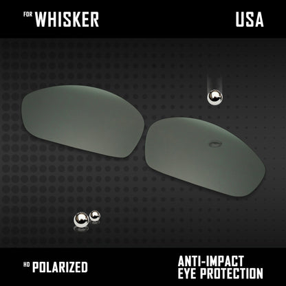 Anti Scratch Polarized Replacement Lenses for-Oakley Whisker Options
