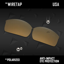 Load image into Gallery viewer, Anti Scratch Polarized Replacement Lenses for-Oakley WireTap Options