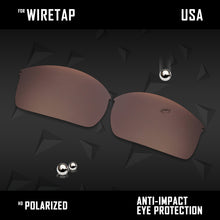 Load image into Gallery viewer, Anti Scratch Polarized Replacement Lenses for-Oakley WireTap Options