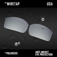 Load image into Gallery viewer, Anti Scratch Polarized Replacement Lenses for-Oakley WireTap Options