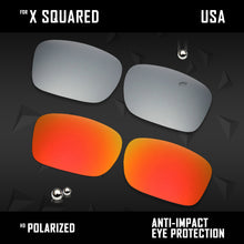 Load image into Gallery viewer, Anti Scratch Polarized Replacement Lenses for-Oakley X Squared OO6011 Options